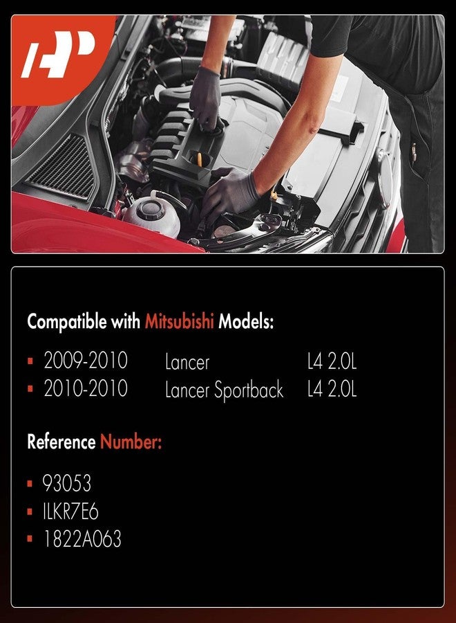 أ-بريميوم شمعات إشعال إيريديوم بلاتينيوم فائقة الجودة متوافقة مع ميتسوبيشي لانسر 2009-2010، سعة 2.0 لتر، عبوة من 4 قطع - Image 2